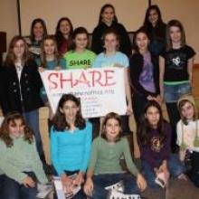 Girl Scouts send school supplies to girls in Tanzania through "SHARE in Africa"